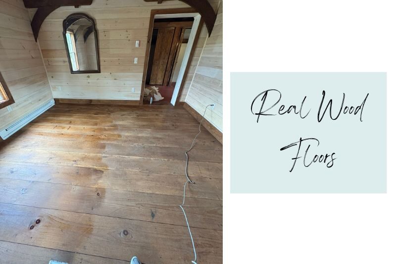 Freshly cleaned hardwood floors bringing warmth and a renewed feel to the space